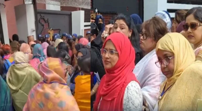 সংরক্ষিত নারী আসনে মনোনয়ন প্রত্যাশীদের সাক্ষাৎকার নিচ্ছে বিএনপি