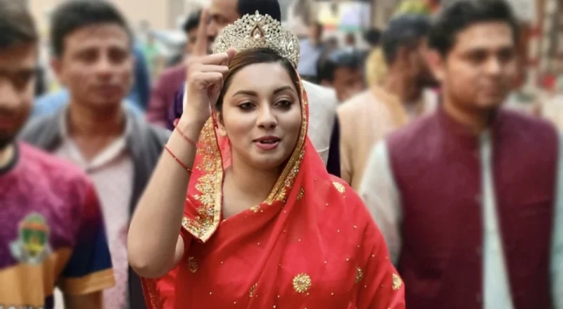 এবার বিএনপি থেকে নারী আসনে এমপি হতে চান মডেল মেঘনা আলম