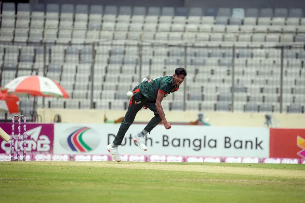 নাহিদ রানার ৫ উইকেট; নিউজিল্যান্ডকে ১৯৮ রানে গুটিয়ে দিলো বাংলাদেশ