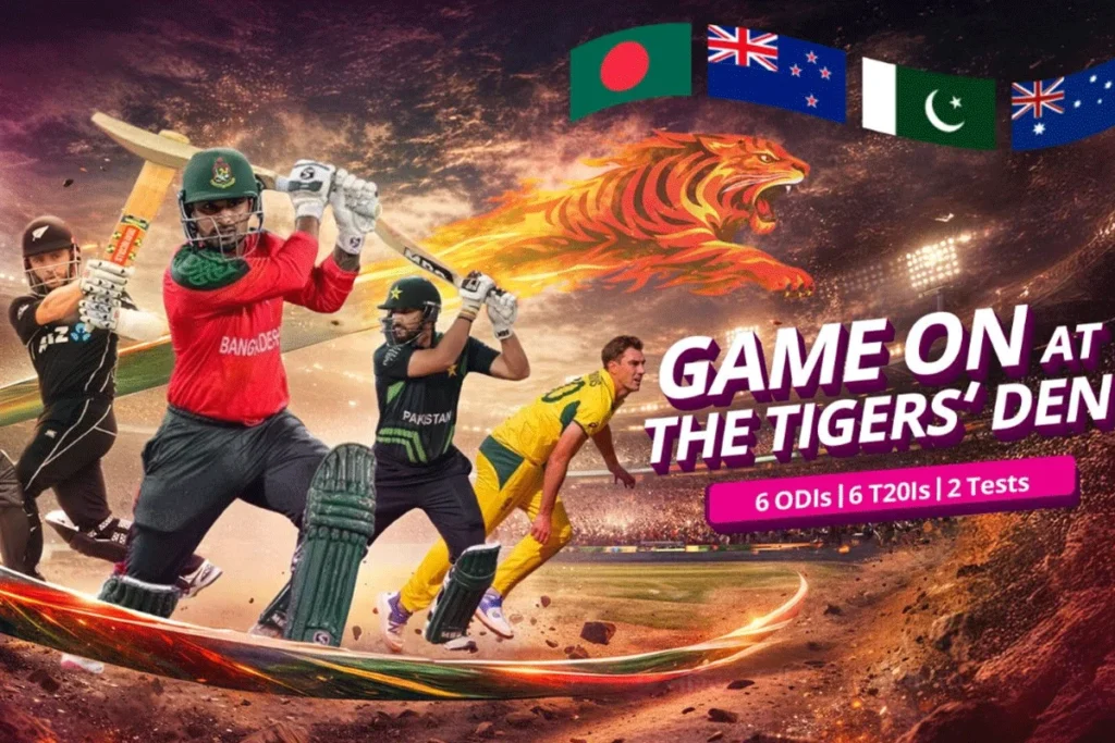 টাইগারদের টানা তিন সিরিজ, সরাসরি দেখা যাবে টফিতে