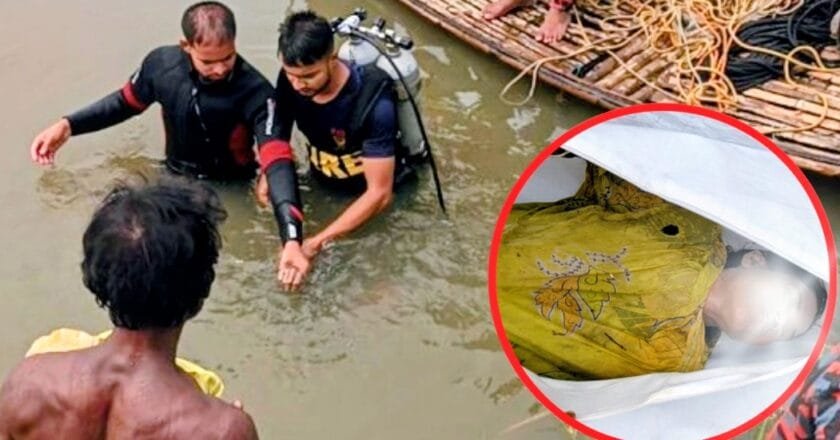 নওগাঁয় গভীর খালে হাঁস তুলতে গিয়ে নিখোঁজ, পরদিন ডুবুরিদের তৎপরতায় লাশ উদ্ধার