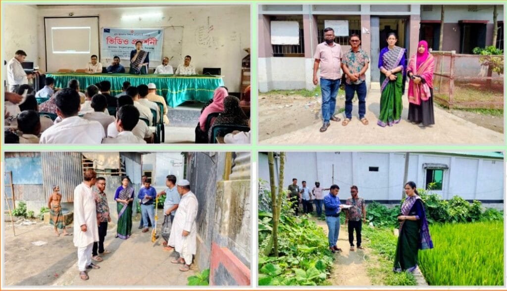 বেলকুচিতে বিভিন্ন উন্নয়ন প্রকল্প পরিদর্শন করলেন ইউএনও আফরিন জাহান