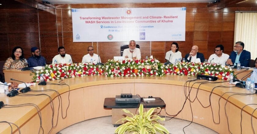 খুলনায় নিম্নআয়ের এলাকায় পানি ও স্যানিটেশন উন্নয়নে ওয়েস্ট ওয়াটার ট্রিটমেন্ট প্রকল্প