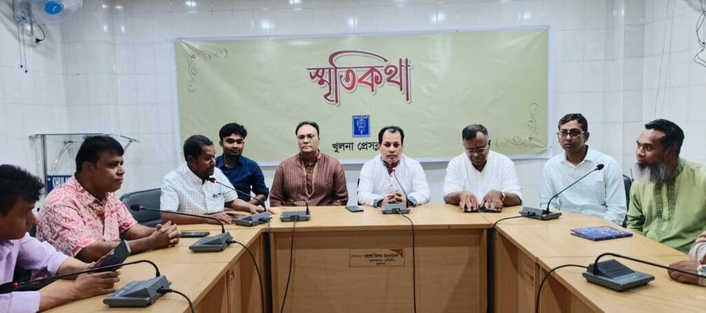 খুলনা প্রেসক্লাবে শুরু হলো ‘স্মৃতিকথা’ আয়োজন