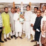 কেসিসি প্রশাসকের সঙ্গে খুলনা-৫ আসনের এমপি লবির শুভেচ্ছা বিনিময়