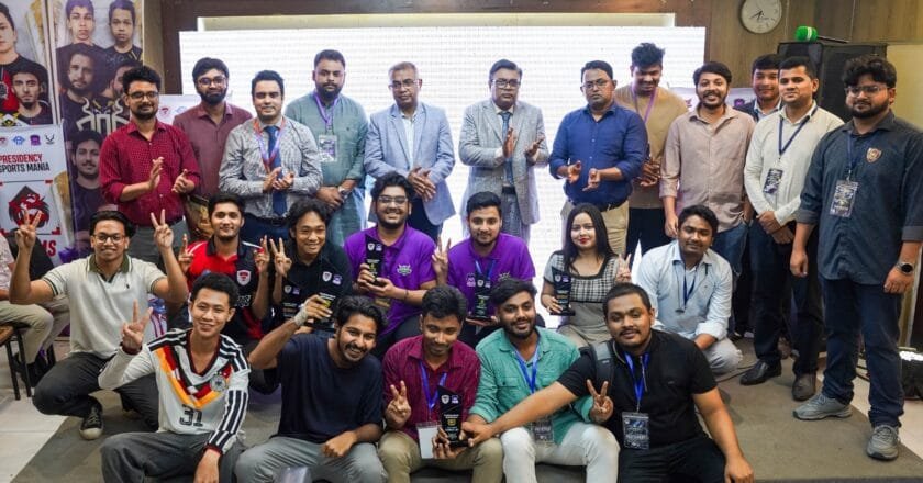 প্রেসিডেন্সি ইস্পোর্টস ম্যানিয়া সিজন ১ সফলভাবে অনুষ্ঠিত