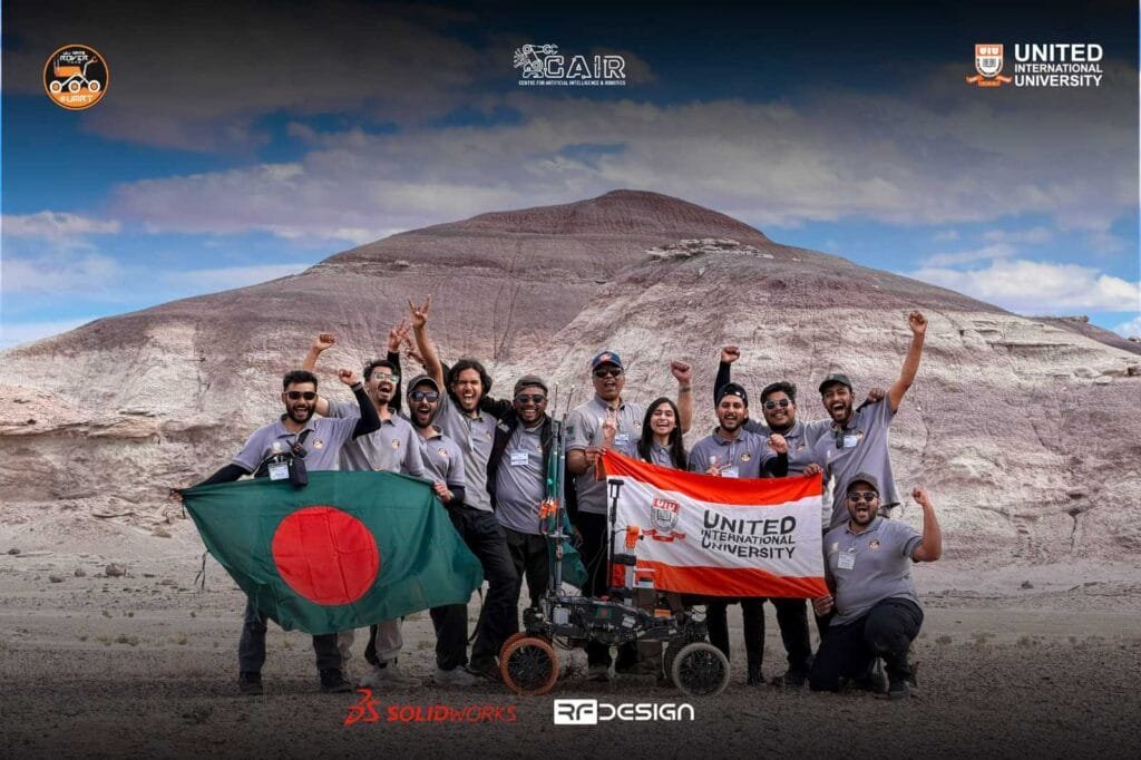 ইউআইইউ গড়ল এশিয়ার নতুন রোভার ইতিহাস: বিশ্বে ৩য় ও এশিয়ায় ১ম