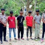 বদলগাছীতে চার মাদকসেবীর ৩ মাসের কারাদণ্ড