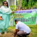 বদলগাছীতে প্রধানমন্ত্রী ঘোষিত ৫ বছরে ২৫ কোটি বৃক্ষরোপণ কর্মসূচির উদ্বোধন
