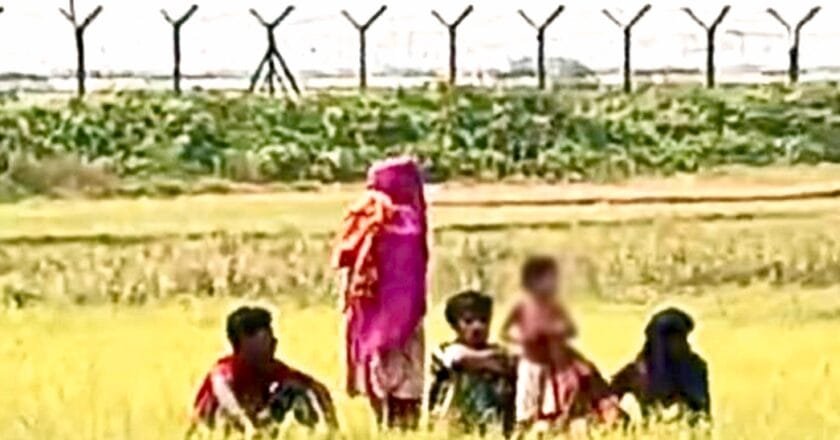 রৌমারী সীমান্তে নারী-শিশুসহ ৬ জনকে বাংলাদেশে ঠেলে দেওয়ার চেষ্টা, সতর্ক অবস্থানে বিজিবি