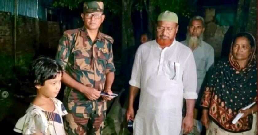 অবশেষে বিজিবির কাছে বাংলাদেশি কিশোরীকে হস্তান্তর করল বিএসএফ