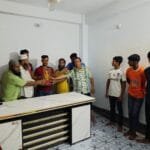 সলঙ্গা থানা মাঠে প্রীতি ফুটবল ম্যাচ অনুষ্ঠিত, শতদল স্পোর্টিং ক্লাব বিজয়ী