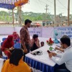 মির্জাগঞ্জে ওয়ালটন প্লাজার উদ্যোগে ফ্রি মেডিকেল ক্যাম্প