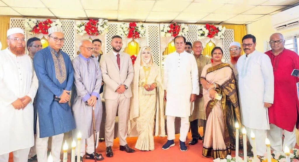 ক্যাপ্টেন সিফাত-ডা. অর্পণের শুভ পরিণয়ে রাজনৈতিক ও প্রশাসনিক ব্যক্তিদের মিলনমেলা!