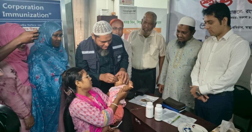 রংপুরে জাতীয় ‘ভিটামিন এ প্লাস’ ক্যাম্পেইনের আনুষ্ঠানিক উদ্বোধন