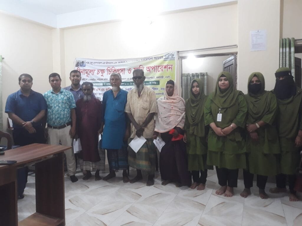 বদলগাছীতে বিনামূল্যে চক্ষু চিকিৎসা ও ছানি অপারেশন কর্মসূচি অনুষ্ঠিত