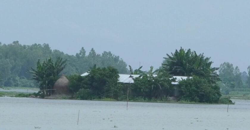 দুধকুমার নদের পানি ২৯ সেন্টিমিটার বিপৎসীমায় প্রবাহিত‎