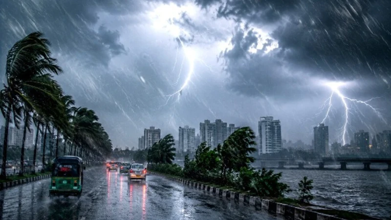 সন্ধ্যার মধ্যে দেশের ১২ অঞ্চলে ঝোড়ো হাওয়াসহ বৃষ্টির পূর্বাভাস