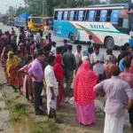 সলঙ্গায় সড়ক দুর্ঘটনায় শিশু সন্তানসহ মা নিহত