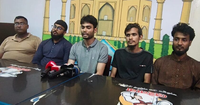 কুড়িগ্রামে জেলা ‘জাতীয় যুবশক্তি’র নেতৃবৃন্দকে উপজেলা কমিটির সংবর্ধনা