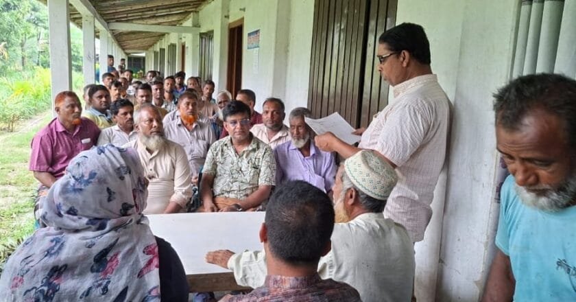 মান্দার প্রসাদপুরে বনায়নের গাছ উন্মুক্ত নিলামে বিক্রি: মিথ্যা সংবাদের তীব্র প্রতিবাদ