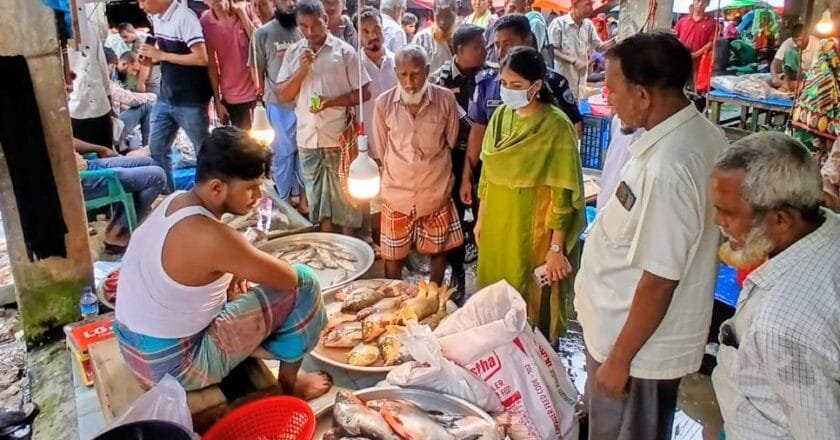 পানছড়িতে নিষিদ্ধ পিরানহা মাছ বিক্রির দায়ে ভ্রাম্যমাণ আদালতে ২ ব্যবসায়ীকে জরিমানা