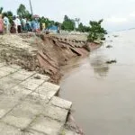 ব্রহ্মপুত্রের থাবায় ফের হুমকির মুখে চিলমারীর ডানতীর রক্ষা বাঁধ