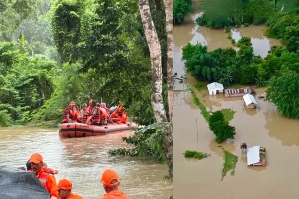 আসামে বন্যা পরিস্থিতির অবনতি: মৃত্যু বেড়ে ৩১, ক্ষতিগ্রস্ত সাড়ে ৫ লাখ