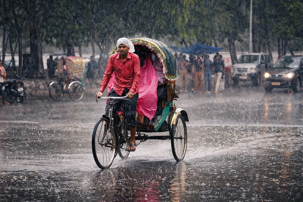 ঢাকায় দুপুরের মধ্যে বজ্রবৃষ্টির পূর্বাভাস