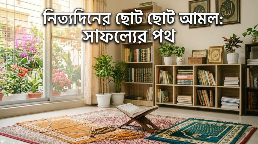 নিত্যদিনের ছোট ছোট আমল: সাফল্যের পথ
