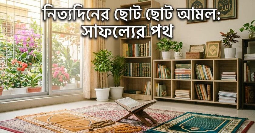নিত্যদিনের ছোট ছোট আমল: সাফল্যের পথ