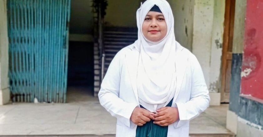 হাজী মোনতাজ উদ্দিন স্কুল অ্যান্ড কলেজ থেকে এসএসসিতে গোল্ডেন জিপিএ-৫ পেল প্রভা