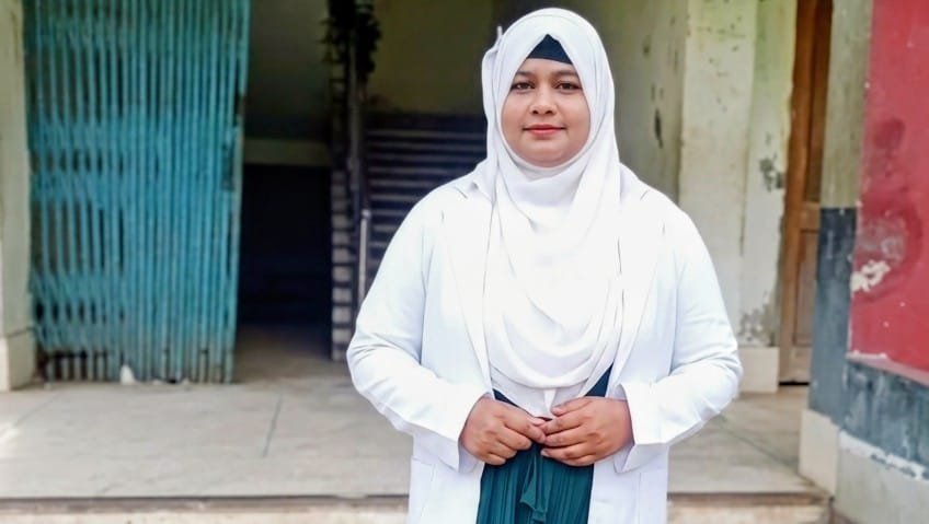 হাজী মোনতাজ উদ্দিন স্কুল অ্যান্ড কলেজ থেকে এসএসসিতে গোল্ডেন জিপিএ-৫ পেল প্রভা