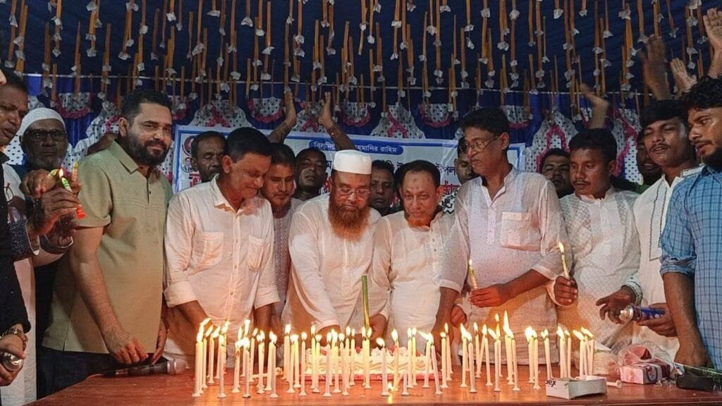 ৬৮টি মোমবাতির আলোয় ছিটমহল বিনিময়ের ১১তম বর্ষপূর্তি উদযাপন