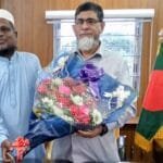 সুবিপ্রবির নবনিযুক্ত ভিসিকে লিডিং ইউনিভার্সিটির বিভাগীয় প্রধানের শুভেচ্ছা