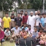 তাড়াইলে মিনি ফুটবল টুর্নামেন্ট: মাঠের সুরক্ষা জাল দিলেন চেয়ারম্যান প্রার্থী আলেখ