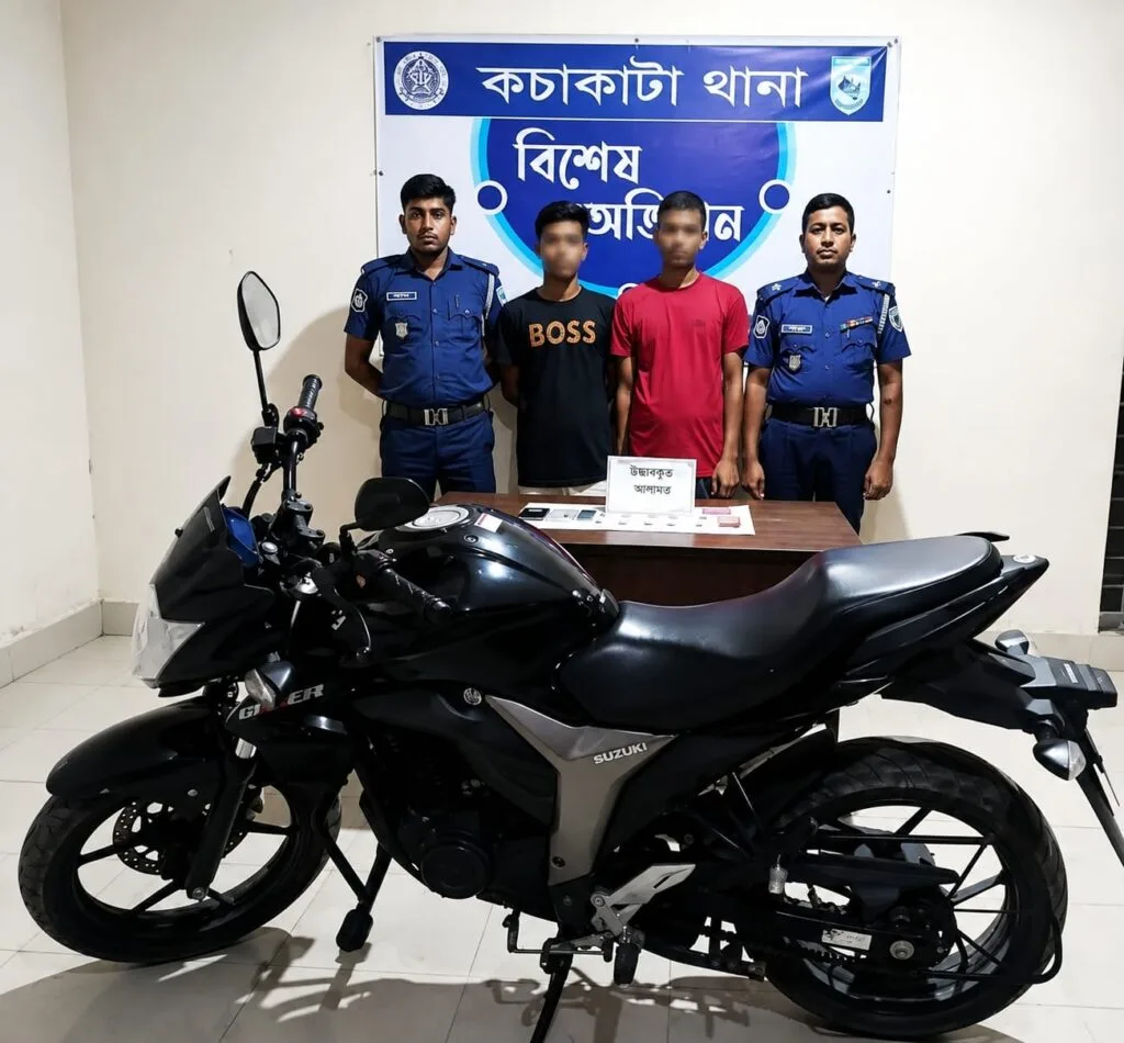 কচাকাটায় ১৭০ পিস ইয়াবাসহ দুই মাদক কারবারি গ্রেপ্তার