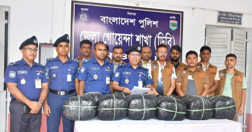নওগাঁয় ৪২ কেজি গাঁজাসহ মাদক ডিলার গ্রেপ্তার