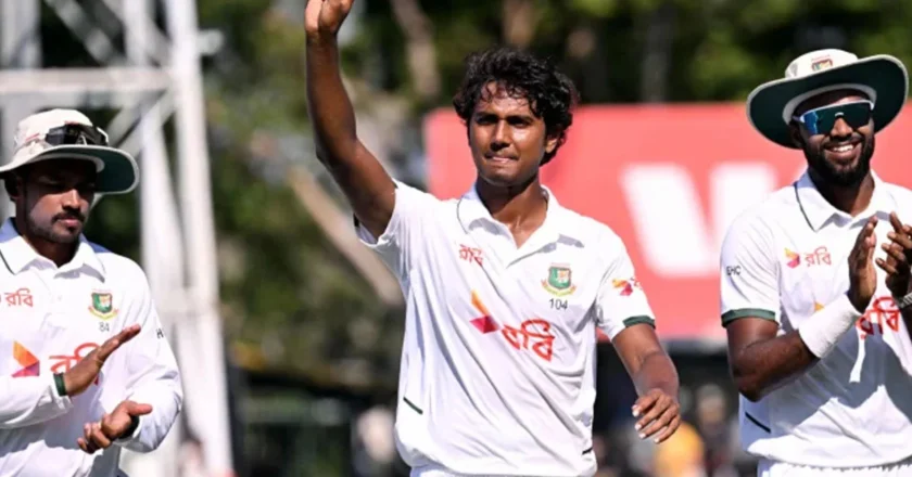 অস্ট্রেলিয়ার মাটিতে ৫ উইকেট নেওয়া প্রথম বাংলাদেশি হাসান মাহমুদ