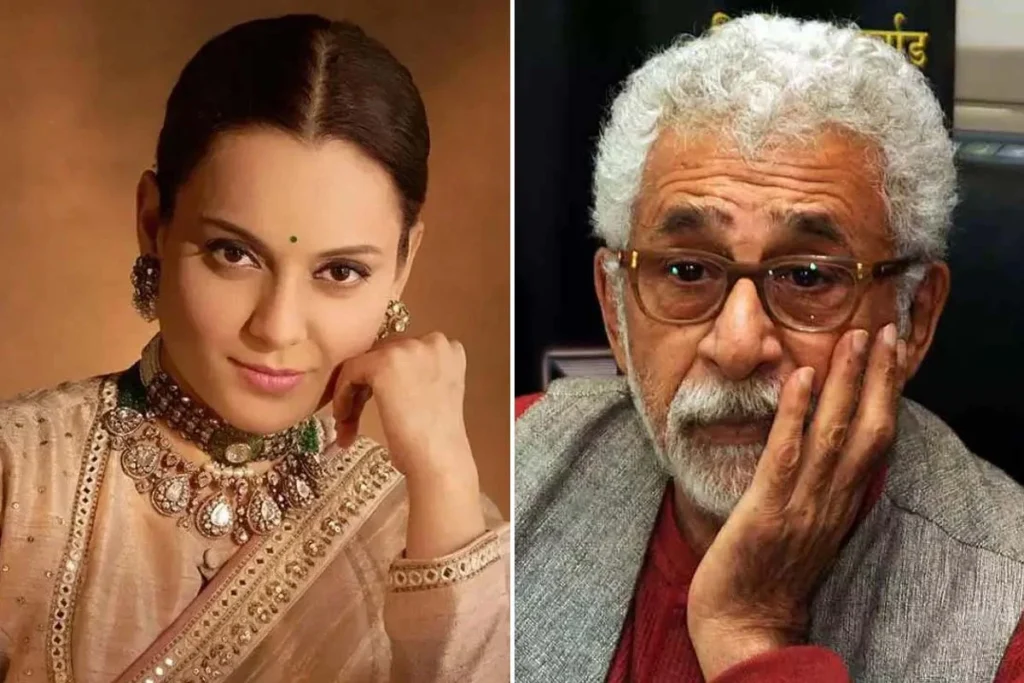 এবার নাসিরউদ্দিন শাহকে 'শিয়াল' বলে কটাক্ষ কঙ্গনার