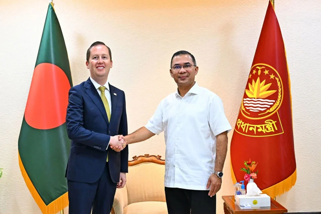 প্রধানমন্ত্রীর সঙ্গে মার্কিন বিশেষ দূত সার্জিও গরের সাক্ষাৎ