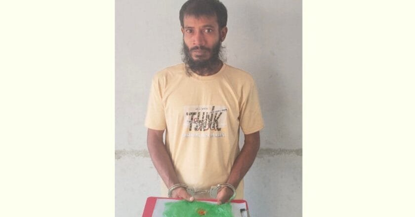 মির্জাগঞ্জে ১৫ পিস ইয়াবাসহ ১ মাদক কারবারি গ্রেফতার
