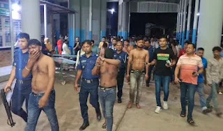 শজিমেকে ভুল চিকিৎসায় মৃত্যুর অভিযোগে সংঘর্ষ, ইন্টার্নদের কর্মবিরতি
