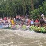 ‎হরিরামপুরে ইছামতি নদীতে গ্রাম বাংলার ঐতিহ্যবাহী নৌকা বাইচ অনুষ্ঠিত