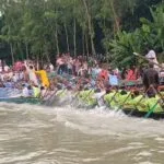 ‎হরিরামপুরে ইছামতি নদীতে গ্রাম বাংলার ঐতিহ্যবাহী নৌকা বাইচ অনুষ্ঠিত
