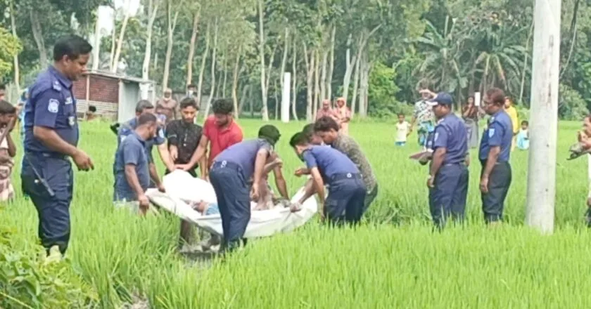 কুড়িগ্রামের নাগেশ্বরীতে ধানক্ষেত থেকে যুবকের লাশ উদ্ধার