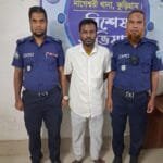 নাগেশ্বরীতে নিষিদ্ধ ছাত্রলীগ নেতা আনিস গ্রেফতার