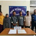 নওগাঁয় হানিট্র্যাপ চক্রের নারীসহ ৪ সদস্য গ্রেফতার, স্ট্যাম্প ও চেক উদ্ধার
