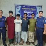 নাগেশ্বরীতে মাদক সেবনকালে ৪ জন আটক, ভ্রাম্যমাণ আদালতে সাজা