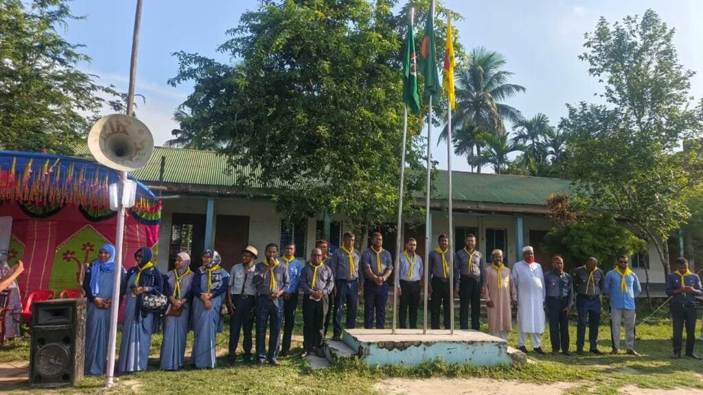 নাগেশ্বরীতে তিনদিনব্যাপী কাব ক্যাম্পুরীর শুভ উদ্বোধন‎‎